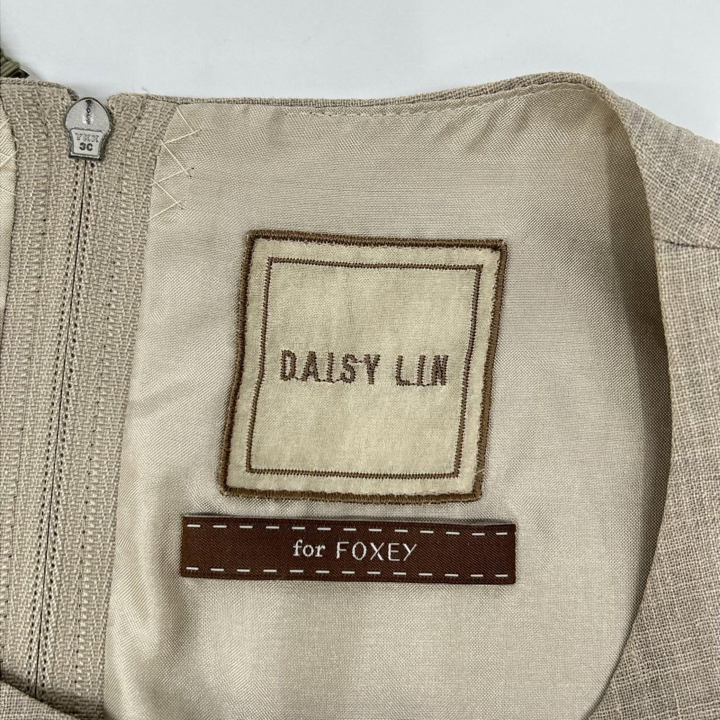 DAISY LIN デイジーリン 36154 ベージュ ティアード ふわふわワンピース ワンピース
