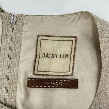 DAISY LIN デイジーリン 36154 ベージュ ティアード ふわふわワンピース ワンピース