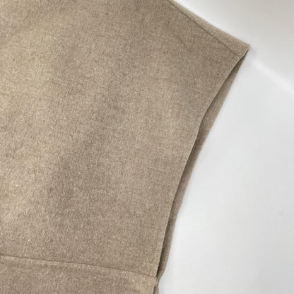 MUSE ミューズ ベージュ ウールコットン victorian ポンチョ コート