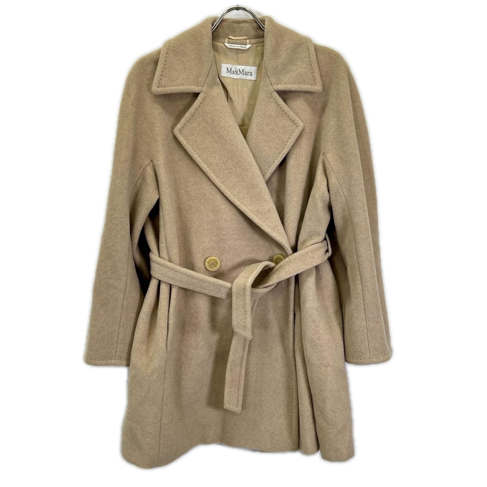 Max Mara マックスマーラ 32/72/223 ベージュ ウールカシミヤ コート コート