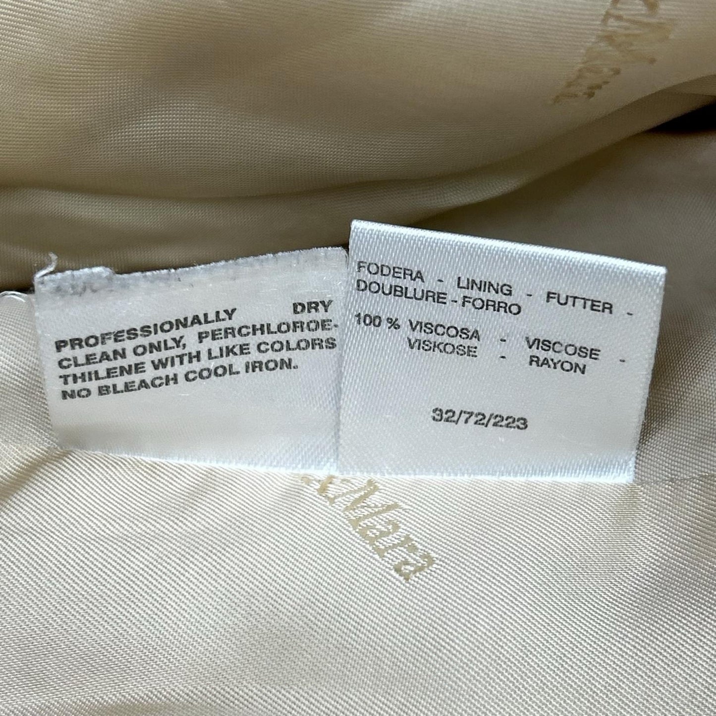 Max Mara マックスマーラ 32/72/223 ベージュ ウールカシミヤ コート コート