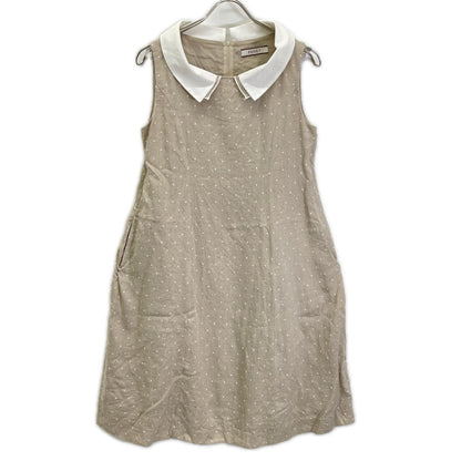 FOXEY フォクシー 35399 ベージュ Linen Sucre ワンピース ワンピース