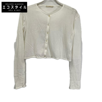 Plage プラージュ 25AW ホワイト コットン petit カーディガン トップス