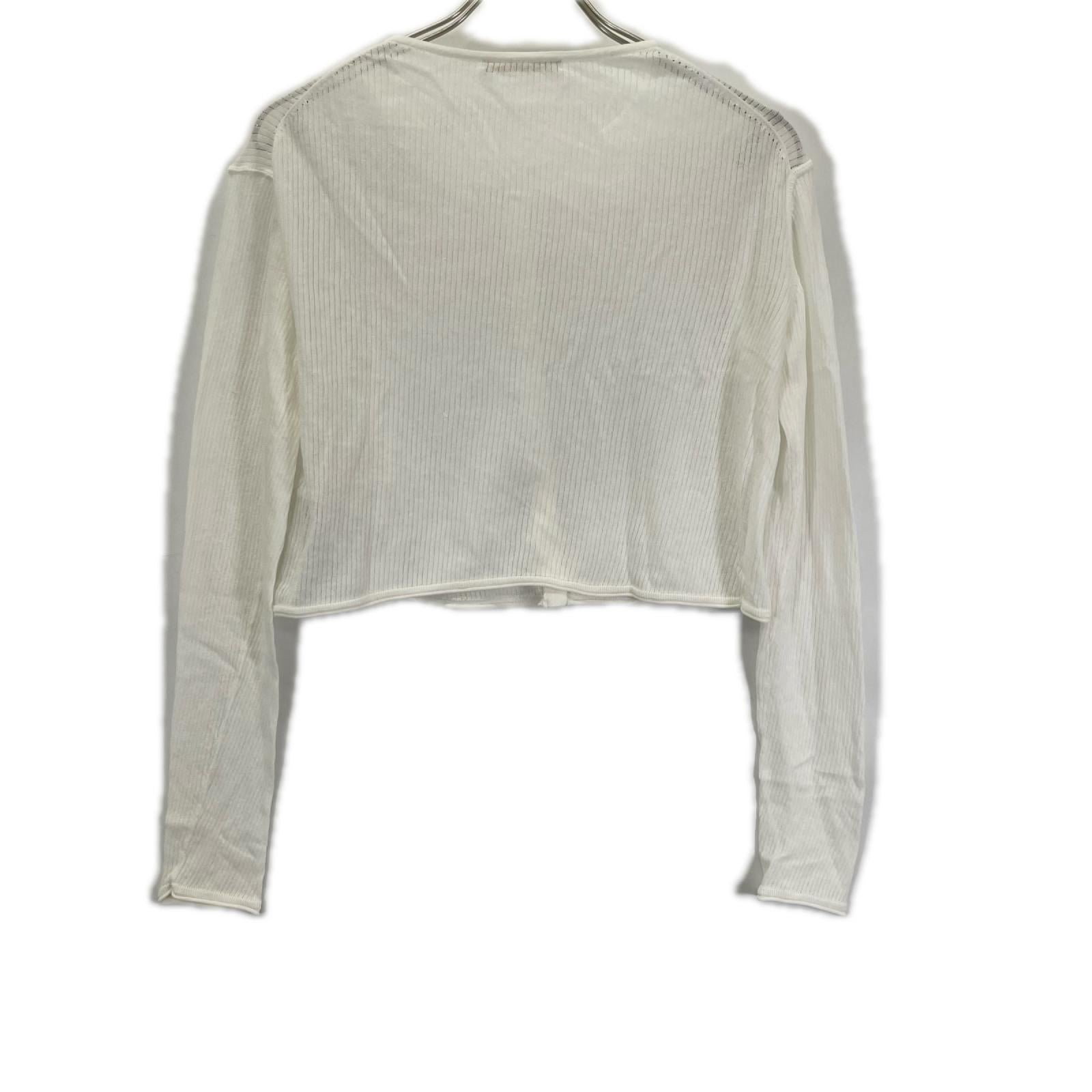 Plage プラージュ 25AW ホワイト コットン petit カーディガン トップス