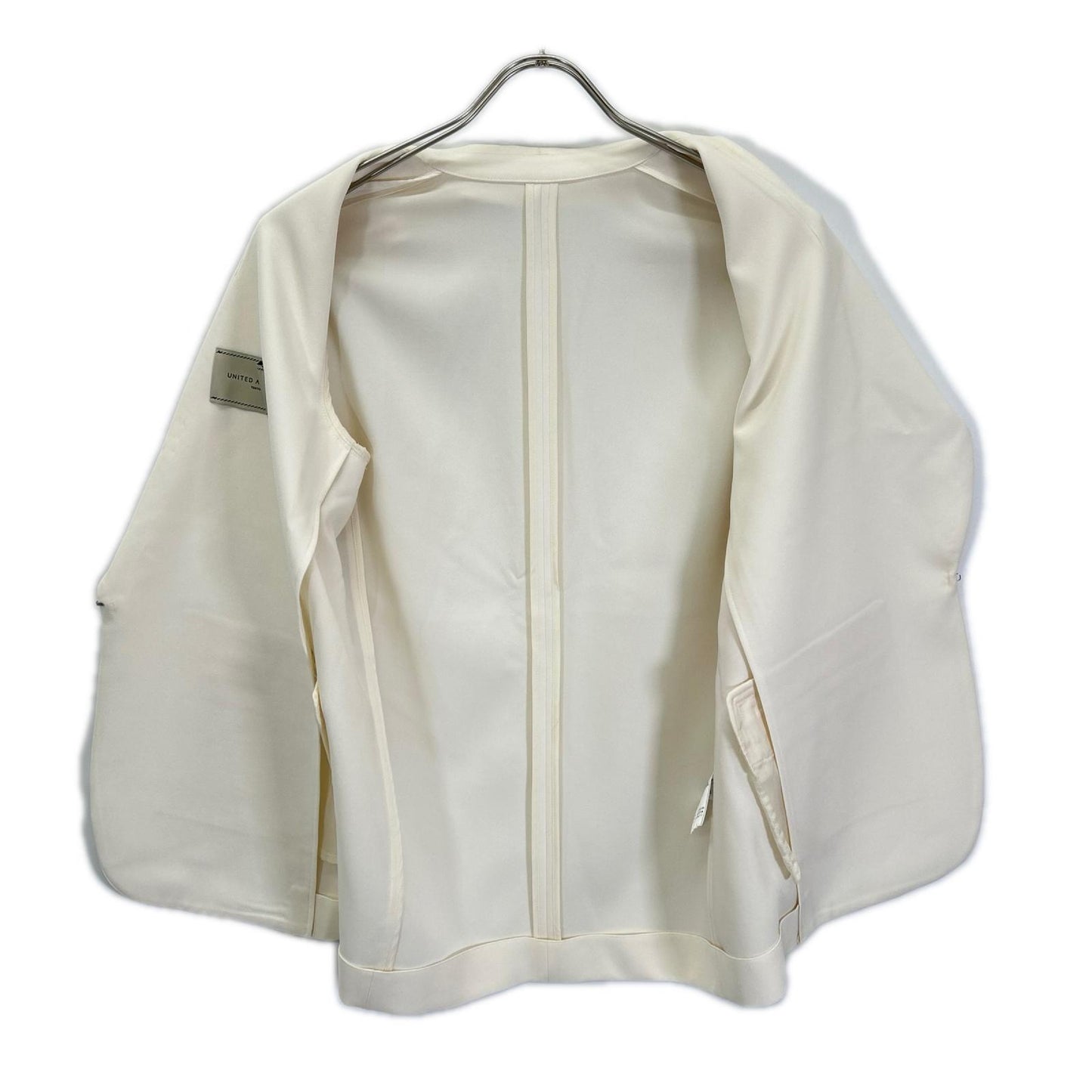UNITED ARROWS ユナイテッドアローズ 1522-216-4153 アイボリー 背抜き テーラードジャケット ジャケット