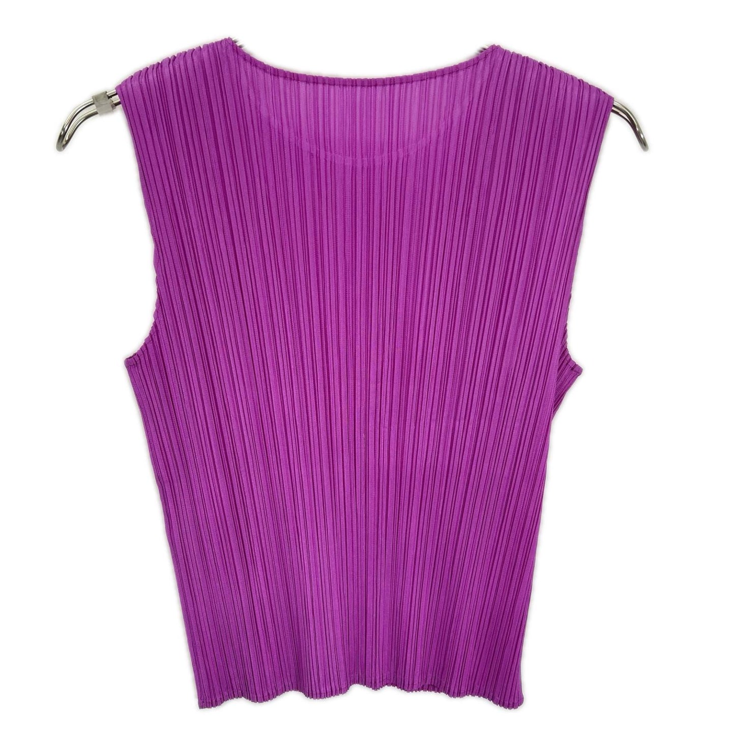 PLEATS PLEASE プリーツプリーズ PP41JK002 パープル JUICY COLORS ノースリーブトップス 青山限定 トップス