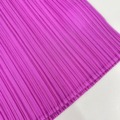 PLEATS PLEASE プリーツプリーズ PP41JK001 パープル JUICY COLORS ノースリーブトップス 青山限定 トップス