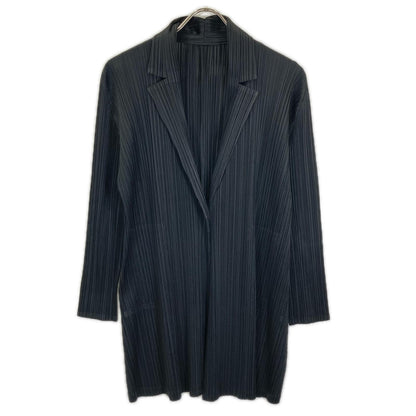 PLEATS PLEASE プリーツプリーズ PP01-JA123 ブラック 1B ロング ジャケット ジャケット
