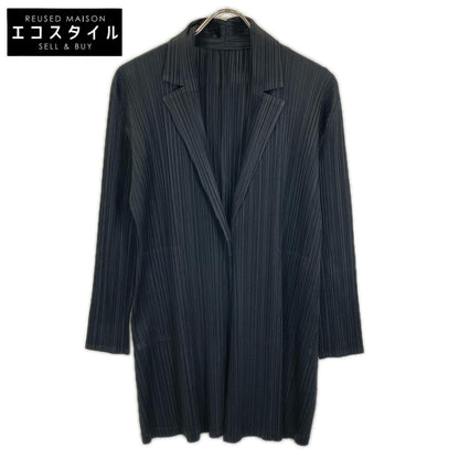PLEATS PLEASE プリーツプリーズ PP01-JA123 ブラック 1B ロング ジャケット ジャケット