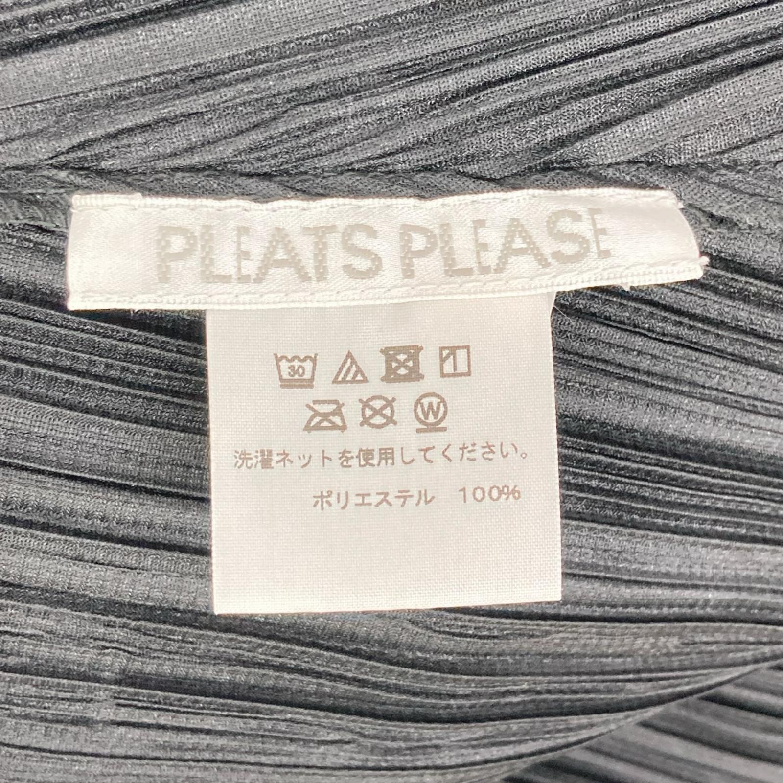 PLEATS PLEASE プリーツプリーズ PP01-JA123 ブラック 1B ロング ジャケット ジャケット