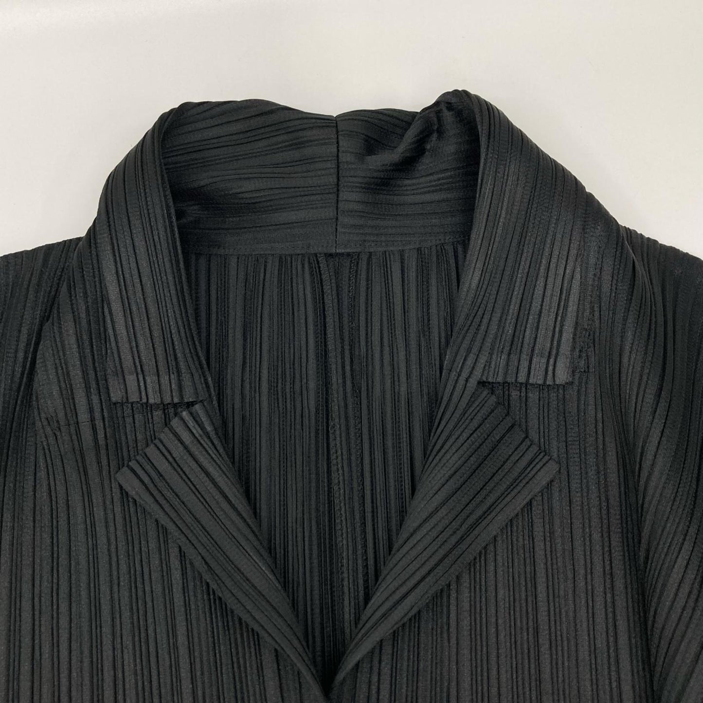 PLEATS PLEASE プリーツプリーズ PP01-JA123 ブラック 1B ロング ジャケット ジャケット