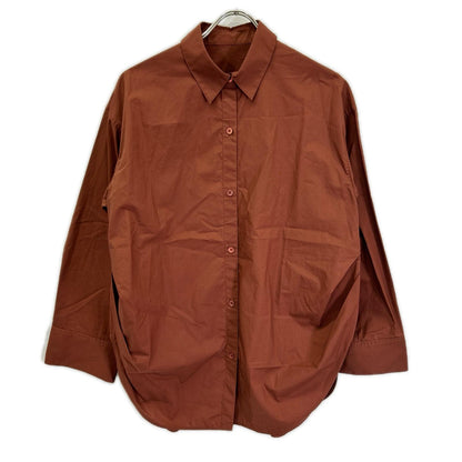 UNITED ARROWS ユナイテッドアローズ ×NAOKO TSUJI 1511-215-2150 ボルドー カラー ビッグシャツ トップス