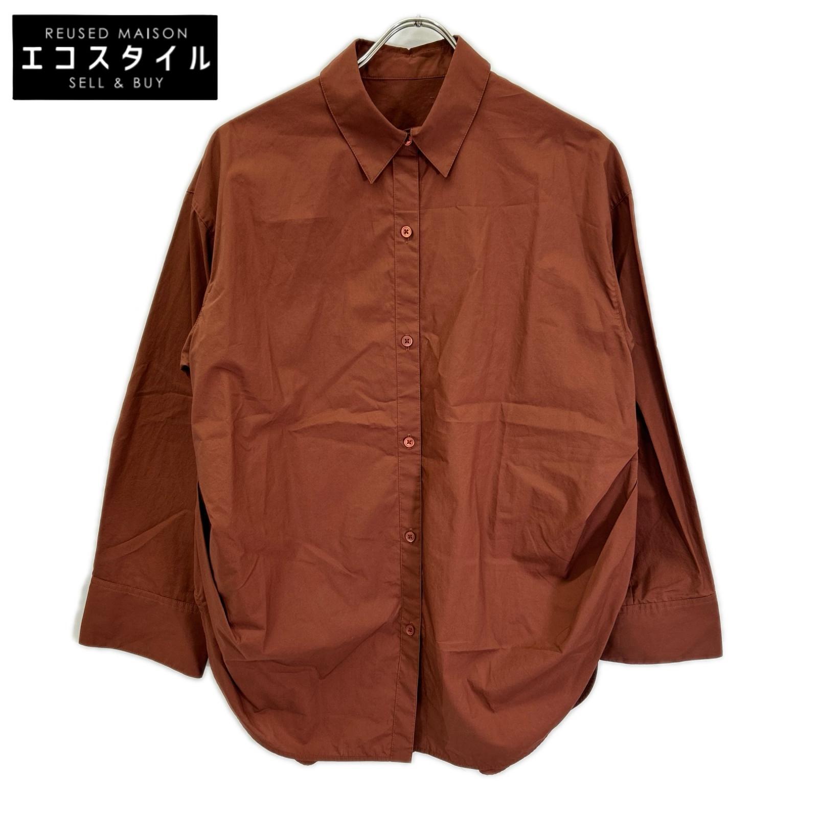 UNITED ARROWS ユナイテッドアローズ ×NAOKO TSUJI 1511-215-2150 ボルドー カラー ビッグシャツ トップス