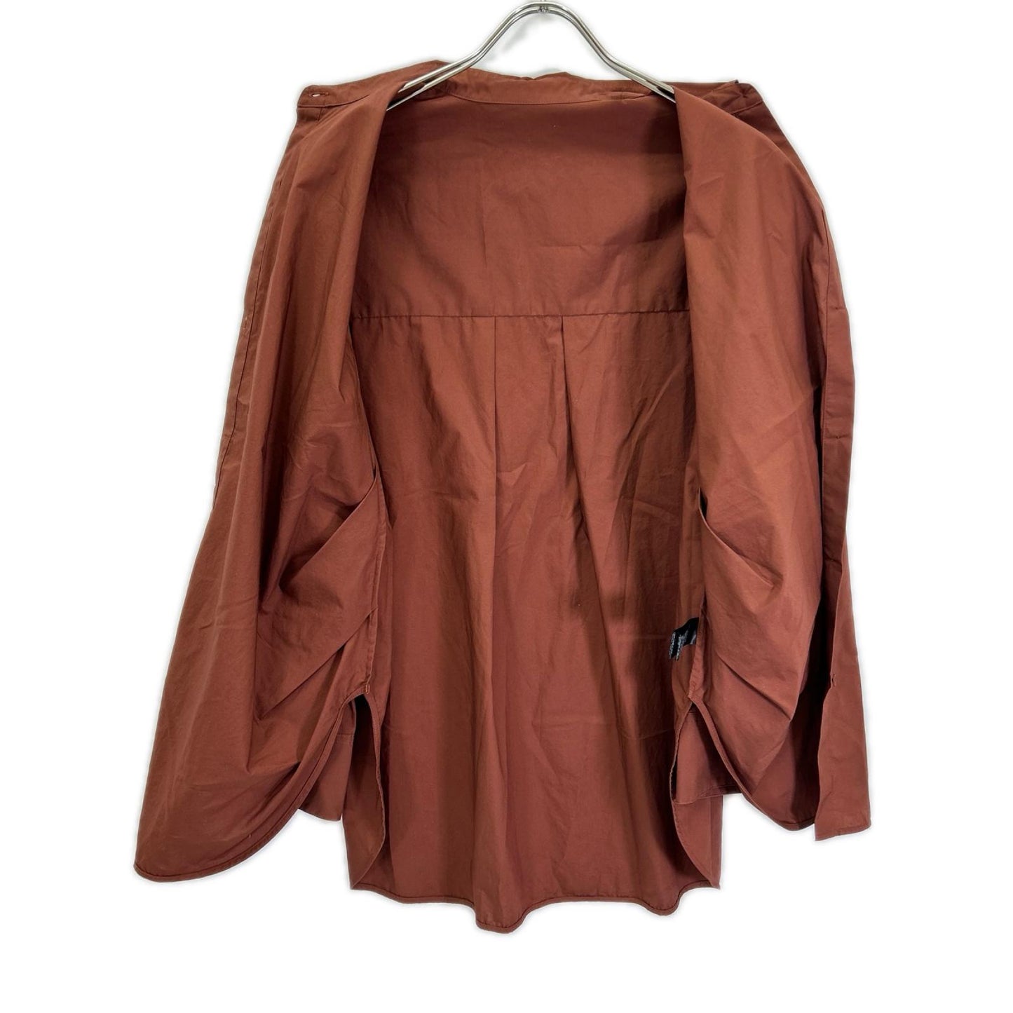 UNITED ARROWS ユナイテッドアローズ ×NAOKO TSUJI 1511-215-2150 ボルドー カラー ビッグシャツ トップス