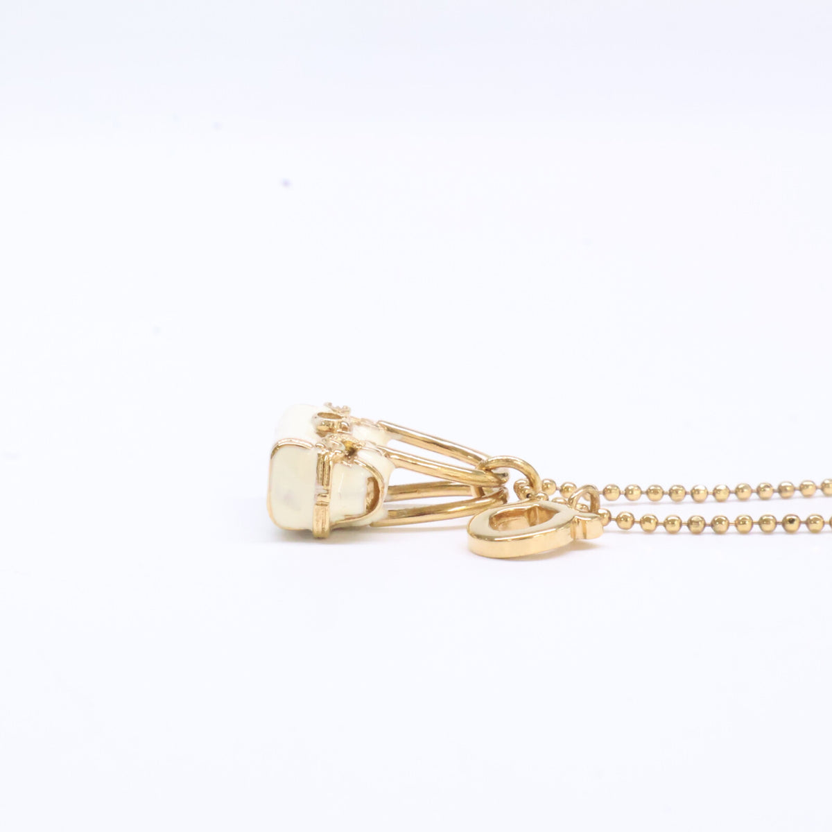 SalvatoreFerragamo サルバトーレフェラガモ 【美品】ガンチーニ バッグモチーフトップ ネックレス