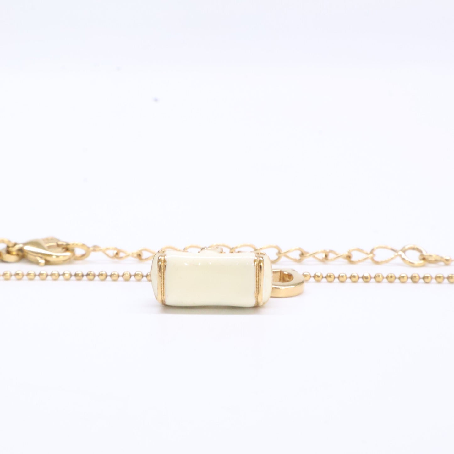 SalvatoreFerragamo サルバトーレフェラガモ 【美品】ガンチーニ バッグモチーフトップ ネックレス