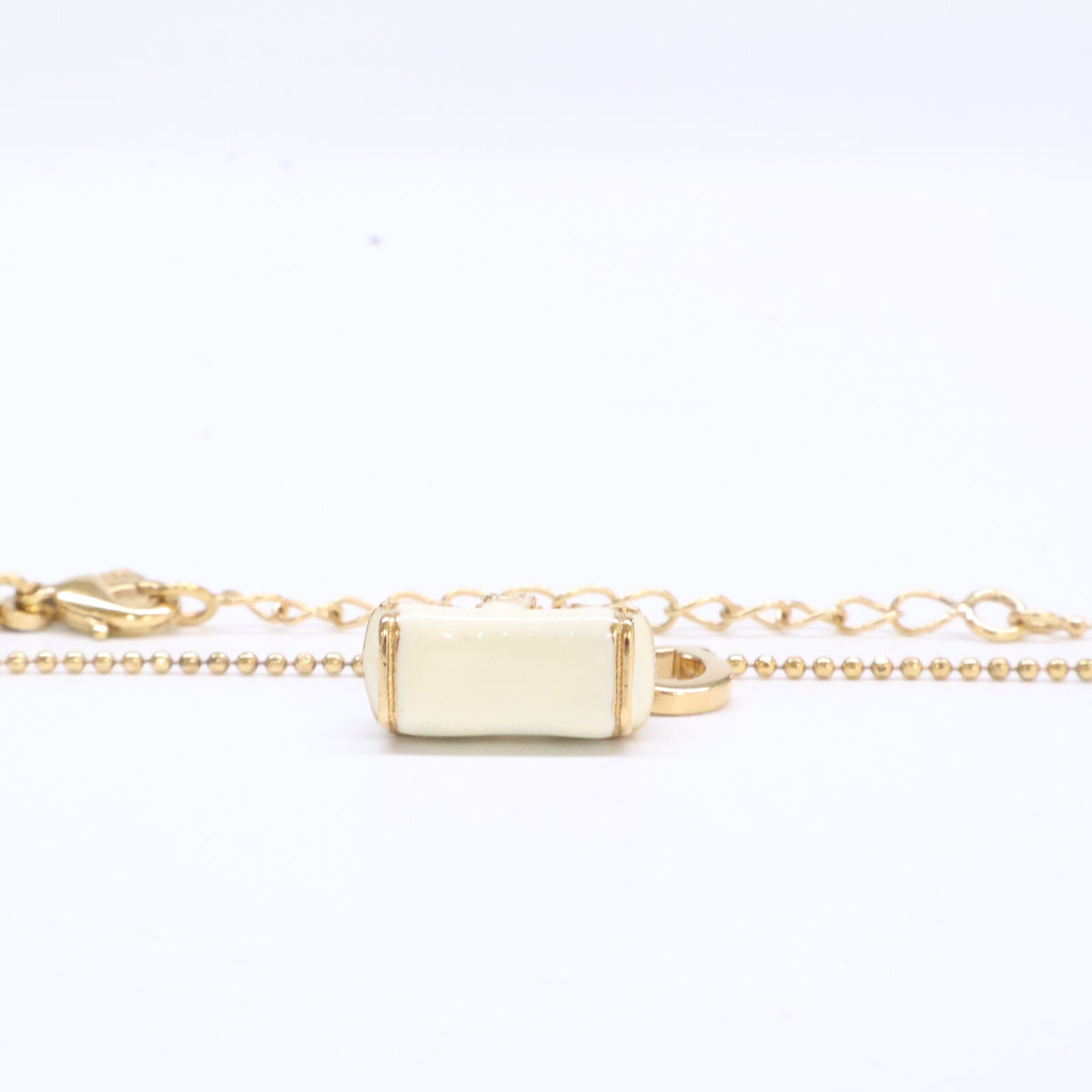 SalvatoreFerragamo サルバトーレフェラガモ 【美品】ガンチーニ バッグモチーフトップ ネックレス
