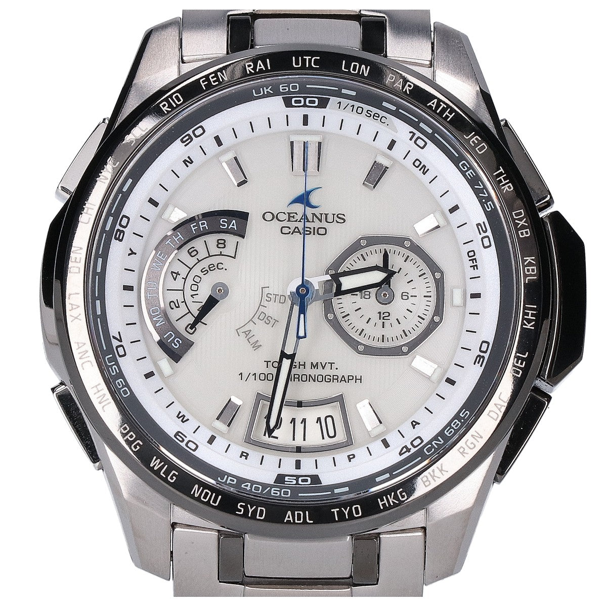 CASIO カシオ 【美品】OCW-T750TDC-7AJF OCEANUS オシアナス マルチバンド6 タフソーラー電波 腕時計