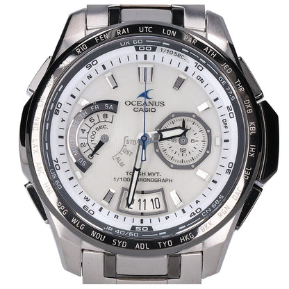 CASIO カシオ 【美品】OCW-T750TDC-7AJF OCEANUS オシアナス マルチバンド6 タフソーラー電波 腕時計