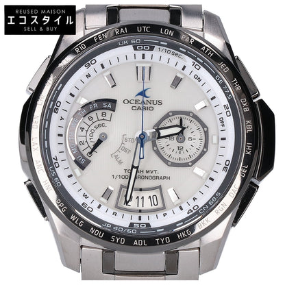 CASIO カシオ 【美品】OCW-T750TDC-7AJF OCEANUS オシアナス マルチバンド6 タフソーラー電波 腕時計