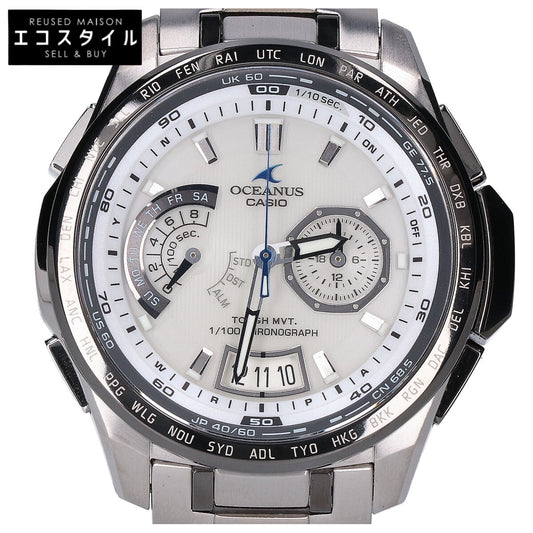 CASIO カシオ 【美品】OCW-T750TDC-7AJF OCEANUS オシアナス マルチバンド6 タフソーラー電波 腕時計