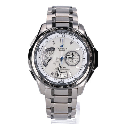 CASIO カシオ 【美品】OCW-T750TDC-7AJF OCEANUS オシアナス マルチバンド6 タフソーラー電波 腕時計