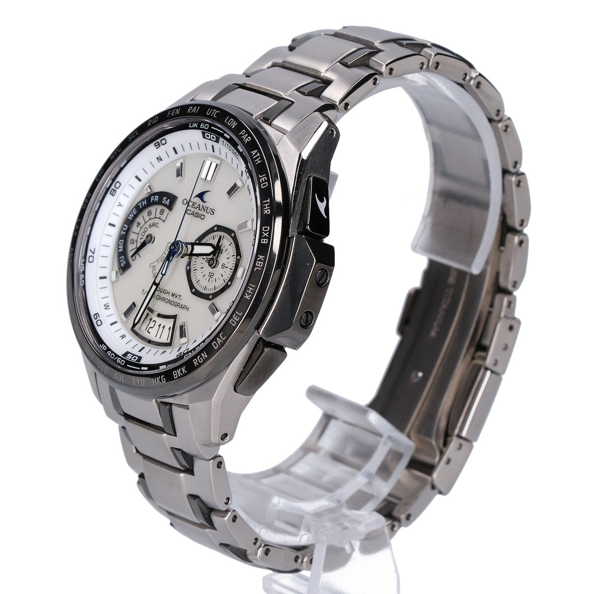 CASIO カシオ 【美品】OCW-T750TDC-7AJF OCEANUS オシアナス マルチバンド6 タフソーラー電波 腕時計