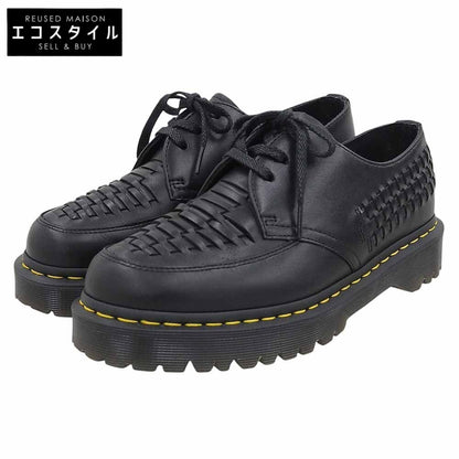 Dr.Martens ドクターマーチン 美品 BEX WVN 3ホールシューズ メンズ 黒 ブラック 8 1461 シューズ