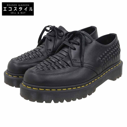 Dr.Martens ドクターマーチン 美品 BEX WVN 3ホールシューズ メンズ 黒 ブラック 8 1461 シューズ