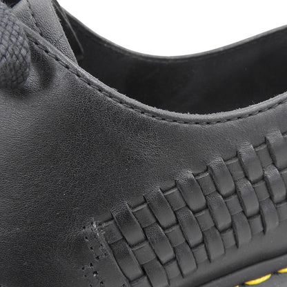 Dr.Martens ドクターマーチン 美品 BEX WVN 3ホールシューズ メンズ 黒 ブラック 8 1461 シューズ