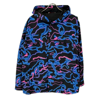 VALENTINO ヴァレンティノ XV3CJE2680S NEON CAMOU PRINT NYLON OVERSHIRT リバーシブル ジャケット ジャケット