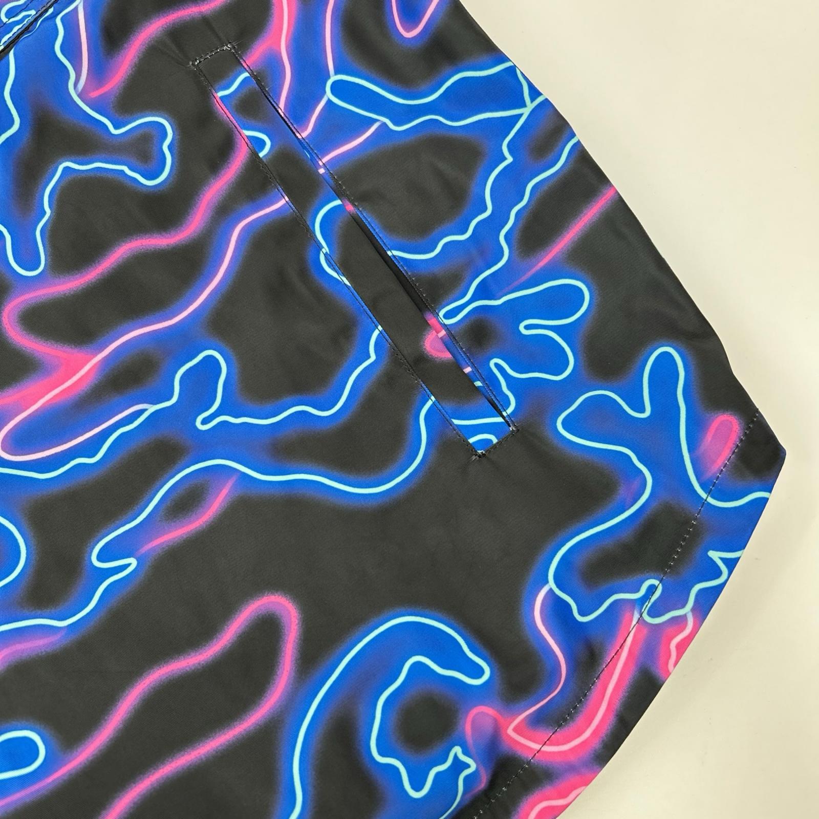 VALENTINO ヴァレンティノ XV3CJE2680S NEON CAMOU PRINT NYLON OVERSHIRT リバーシブル ジャケット ジャケット