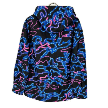 VALENTINO ヴァレンティノ XV3CJE2680S NEON CAMOU PRINT NYLON OVERSHIRT リバーシブル ジャケット ジャケット
