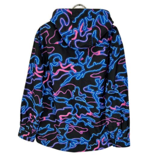 VALENTINO ヴァレンティノ XV3CJE2680S NEON CAMOU PRINT NYLON OVERSHIRT リバーシブル ジャケット ジャケット