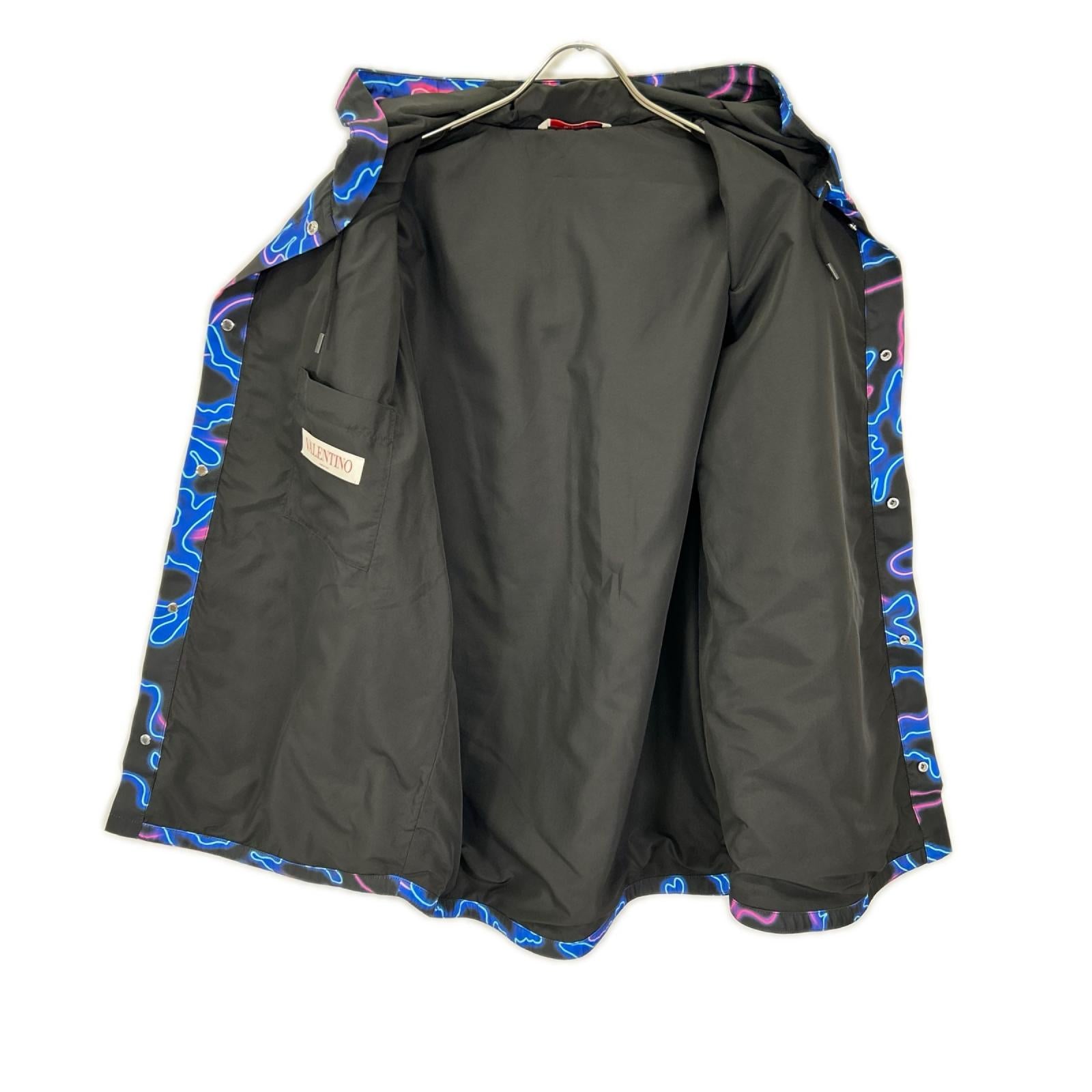 VALENTINO ヴァレンティノ XV3CJE2680S NEON CAMOU PRINT NYLON OVERSHIRT リバーシブル ジャケット ジャケット