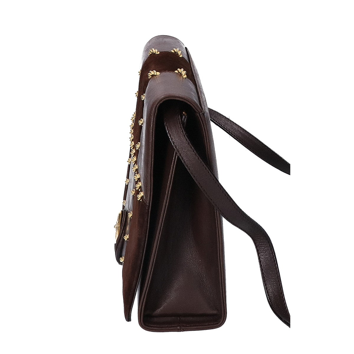 SalvatoreFerragamo サルバトーレフェラガモ L21 4728 スエードｘレザー ショルダーバッグ