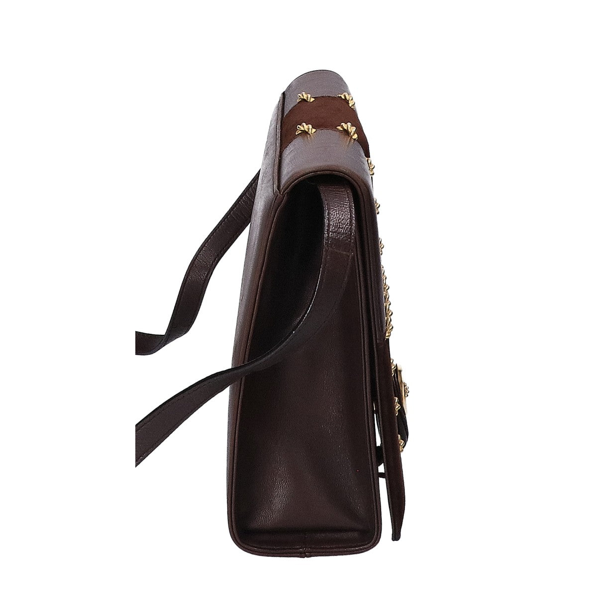 SalvatoreFerragamo サルバトーレフェラガモ L21 4728 スエードｘレザー ショルダーバッグ