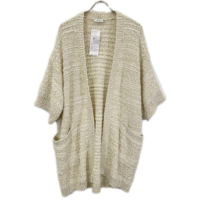 Max Mara マックスマーラ 2511341032 アイボリー コットン ブレンド ニットカーディガン トップス