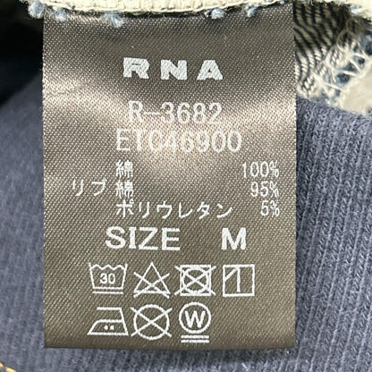 その他ブランド 【URCH RNA】R3682 インディゴ リブコンビスカパンデニム スカート スカート
