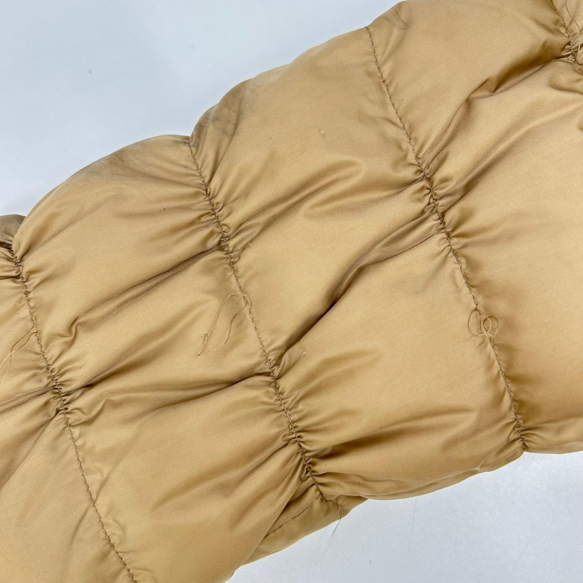 UNITED ARROWS ユナイテッドアローズ 1525-199-0394 ブラウン UAG ナイロン レッキスラビットファー ロングダウン コート