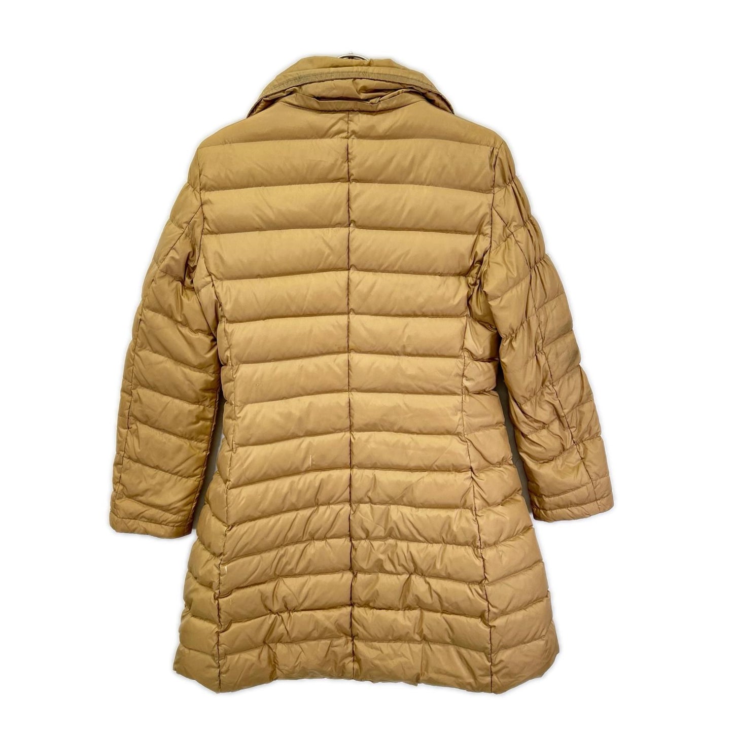UNITED ARROWS ユナイテッドアローズ 1525-199-0394 ブラウン UAG ナイロン レッキスラビットファー ロングダウン コート