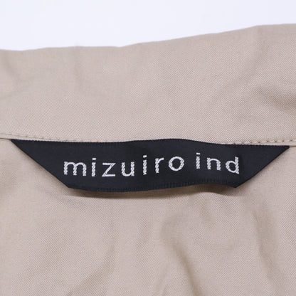 mizuiro ind ミズイロ インド コットン オーバーサイズ シャツ コート