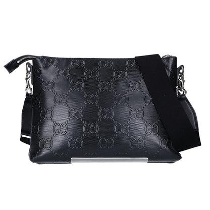 GUCCI グッチ 696009 エンボス ミディアム クロスボディバッグ ショルダーバッグ