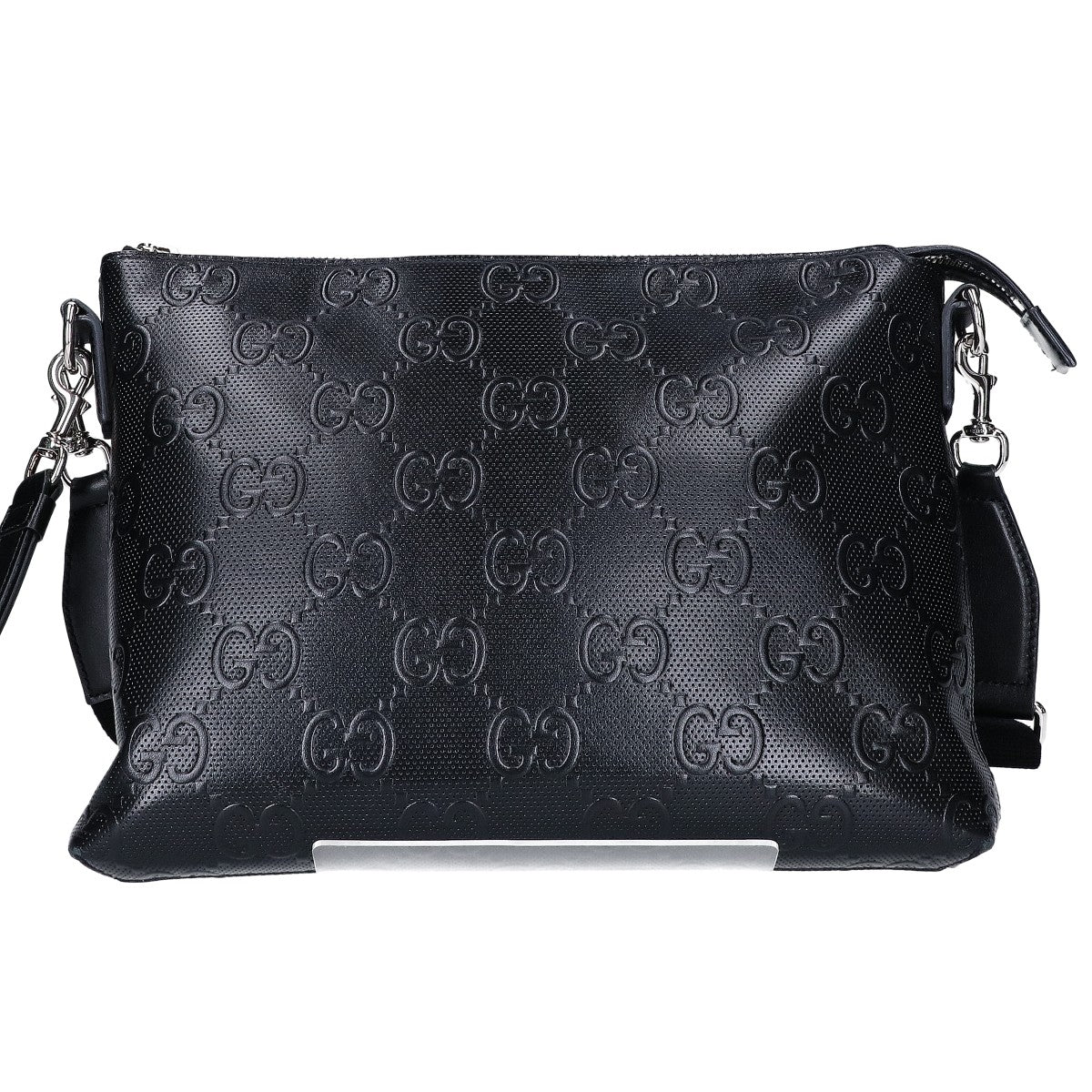 GUCCI グッチ 696009 エンボス ミディアム クロスボディバッグ ショルダーバッグ