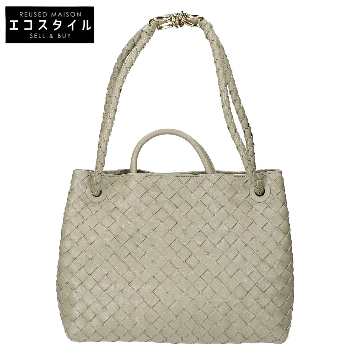 BOTTEGA VENETA ボッテガヴェネタ 美品 アンディアーモ ミディアム ハンドバッグ