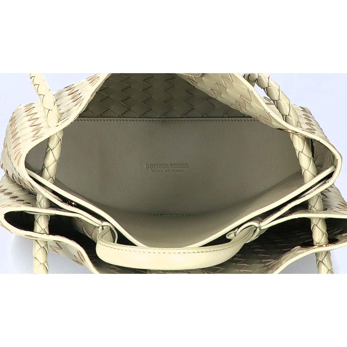 BOTTEGA VENETA ボッテガヴェネタ 美品 アンディアーモ ミディアム ハンドバッグ