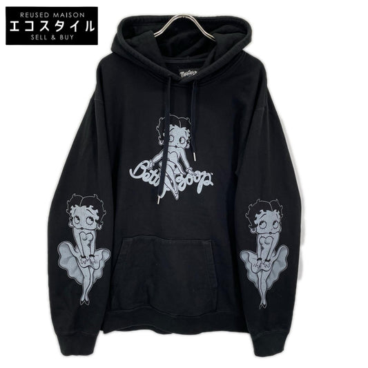 mastermind マスターマインド ×BETTY BOOP MW25C15-SW200 ブラック フーディー パーカー トップス