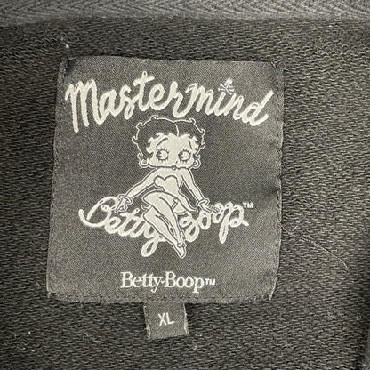 mastermind マスターマインド ×BETTY BOOP MW25C15-SW200 ブラック フーディー パーカー トップス