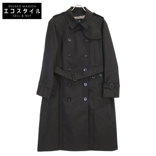 Aquascutum アクアスキュータム 50193510000 ブラック KINGSWAY ライナー付き トレンチコート コート