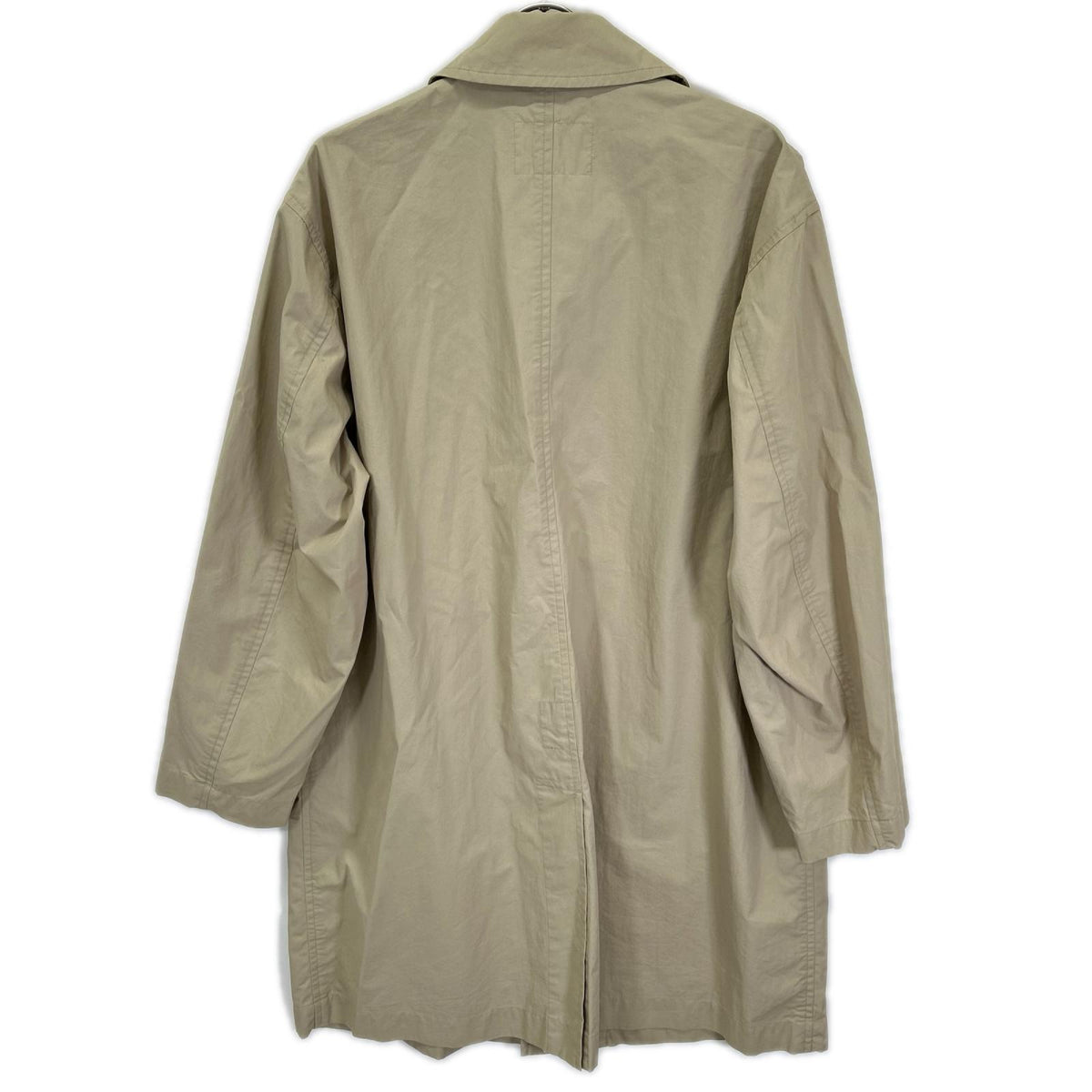 MHL. エムエイチエル 596-9110501 18年 ベージュ DRY WAX COTTON NYLON COAT コート